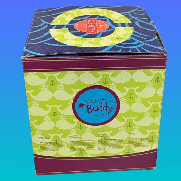 COPY - Scentsy Buddy Benny the Blue Whale with Jammy Time Scent Pak - Picture 9 of 12